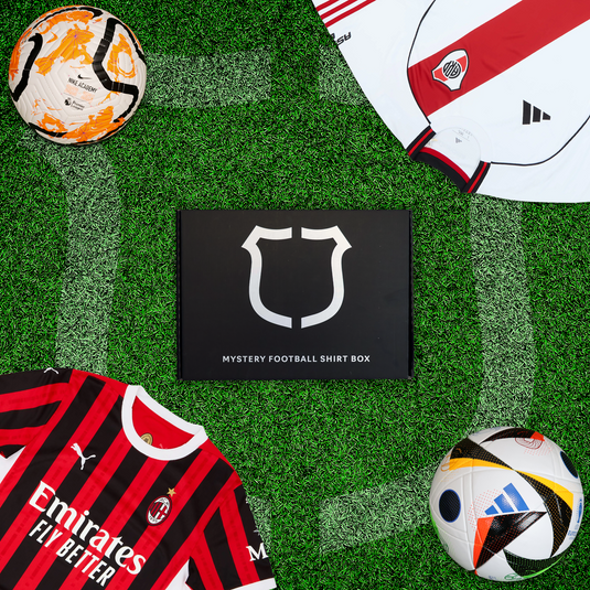 Kids Mystery Football Shirt and Ball Box Bundle