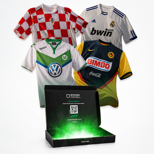 Retro Mystery Football Shirt Box